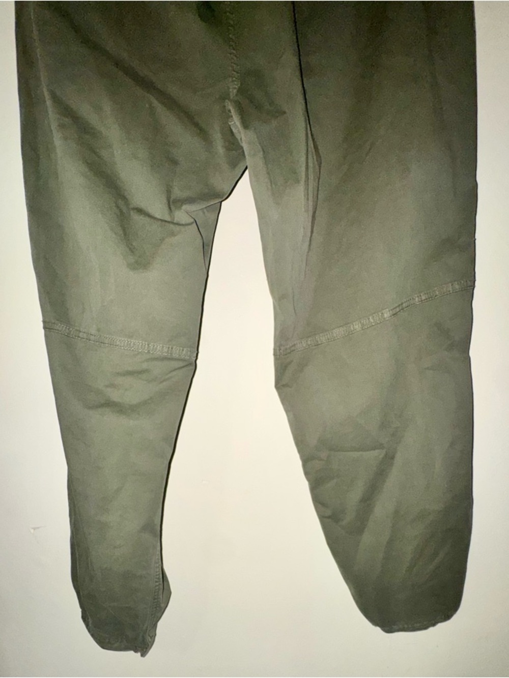 American Eagle Outfitters Olive Green Drawstring Joggers - Picture 8 of 10